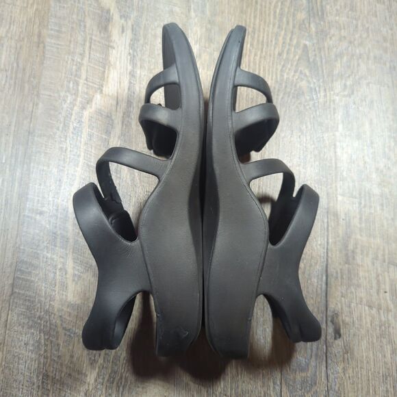 AETREX JILLIAN SPORT SANDALS BLACK WOMEN’S Size 8 LIGHTWEIGHT WATER FRIENDLY - Picture 9 of 13